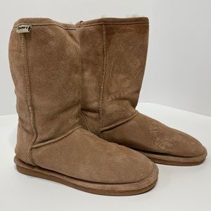 Bear Paw Faux Fur Rubber Sole Winter Boots 7